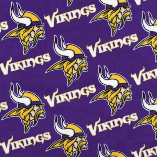 Minnesota Vikings NFL Fleece by Fabric Traditions